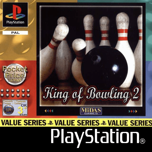 King of Bowling 2 box art for Playstation